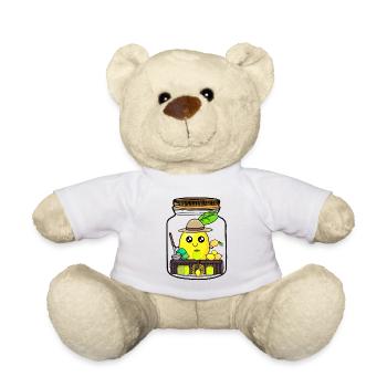 Vendeur de jus de citron Lemtonen Lemon Child - Nounours - blanc - Devant