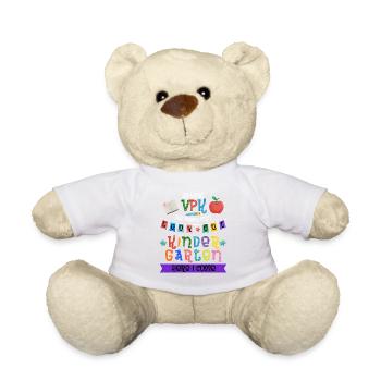 Abschied von Vorschule: Kindergarten, ich komme! - Teddy - Weiß - Vorne