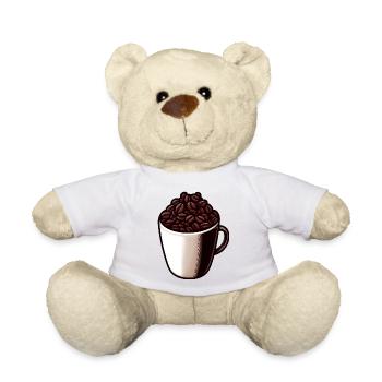 Coffee Tea - Tasse de café - Thé - Nounours - blanc - Devant