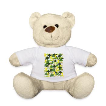 Ocean Camouflage – la vie marine dans le style camouflage - Nounours - blanc - Devant