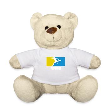 Clothing for tennis players Tennis Women Girls - Teddy Bear - white - Front
