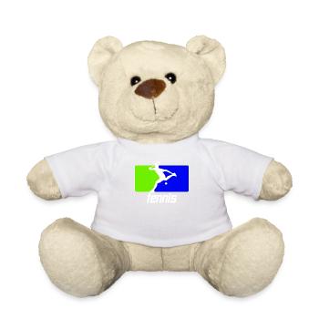 Clothing for tennis players Tennis Women Girls - Teddy Bear - white - Front