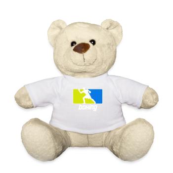 Boxen Arts Martiaux Boxe Boxe Club Boxer - Nounours - blanc - Devant