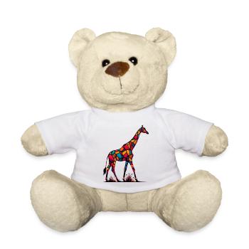 Girafe - Nounours - blanc - Devant