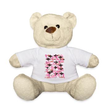 Ocean Camouflage – la vie marine dans le style camouflage - Nounours - blanc - Devant