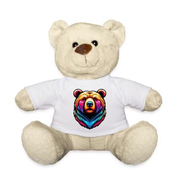 Bear - Teddy Bear - white - Front