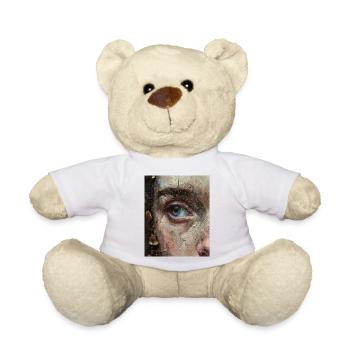Dein Gesichtsausdruck verrät deine inneren Gedanken - Teddy - Weiß - Vorne
