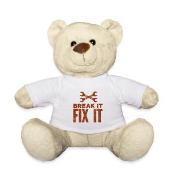 Auto Oldtimer - Teddy - Weiß - Vorne