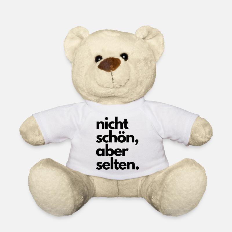 nicht schön aber selten - Teddy - Weiß