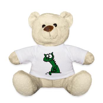 Der Drache - Teddy - Weiß - Vorne