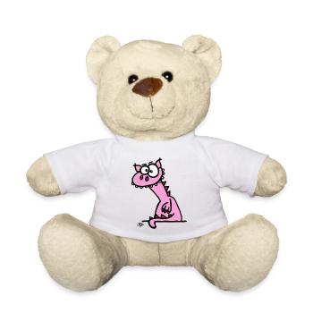 Der Drache - Teddy - Weiß - Vorne
