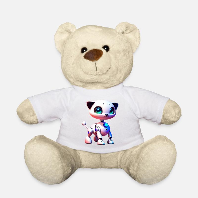 DogVibes - Teddy Bear - white