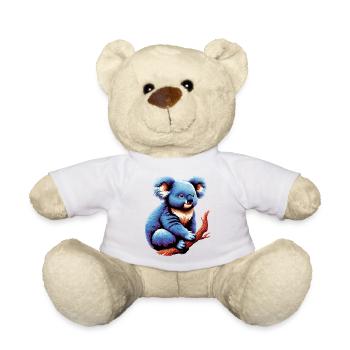 Koala - Teddy Bear - white - Front