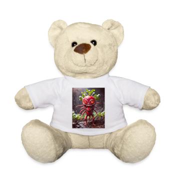 Gemüse Untergang Apokalypse Monster böser Rettich - Teddy - Weiß - Vorne