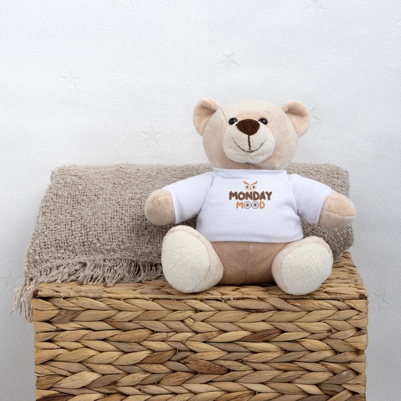 Monday Mood, Eule, Statement funny Montags Montag Teddy