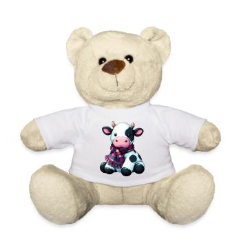 Vache - Nounours - blanc - Devant