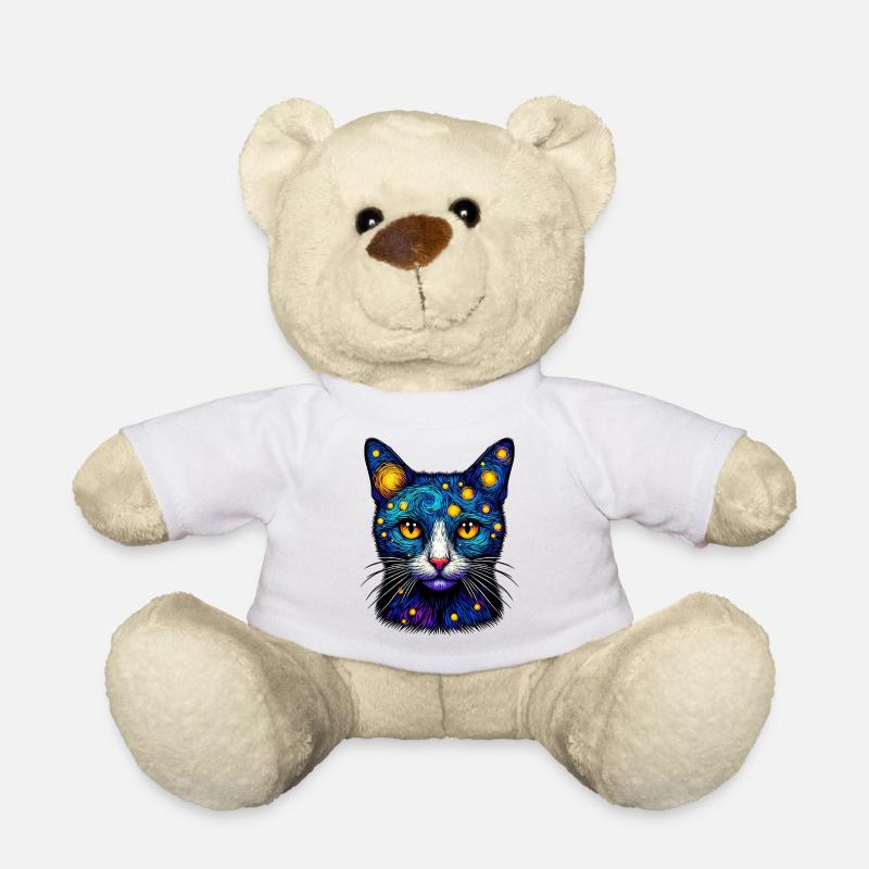 Katze - Teddy - Weiß