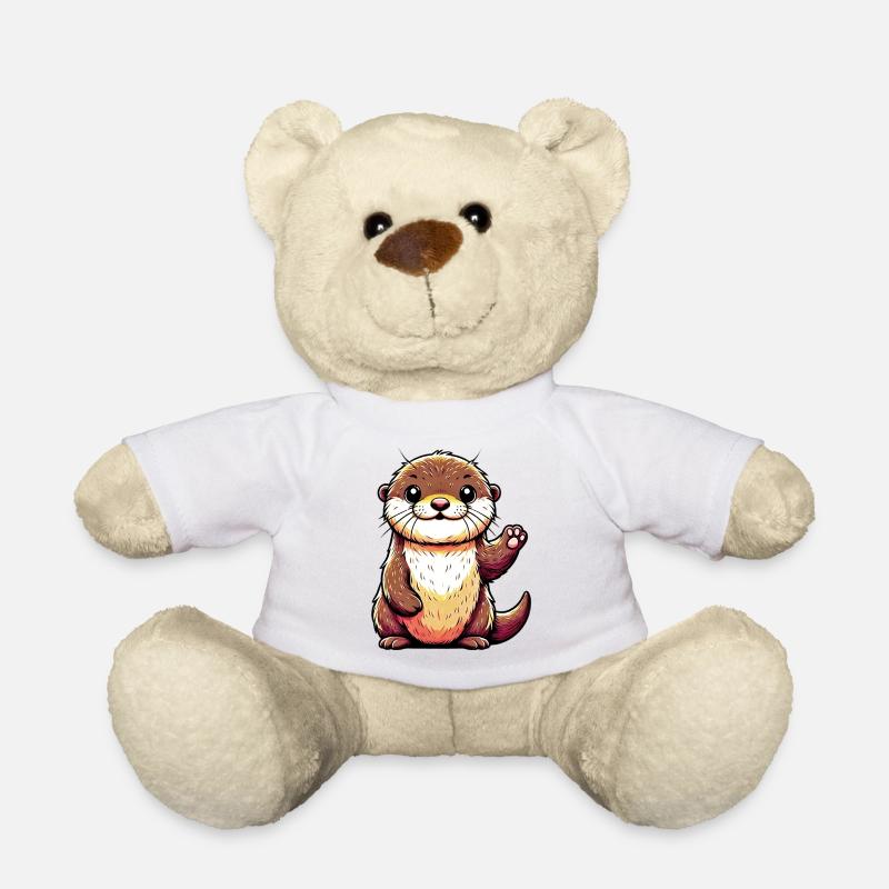 Otter - Teddy - Weiß