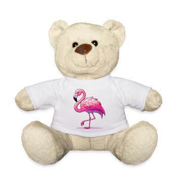 Flamant - Nounours - blanc - Devant