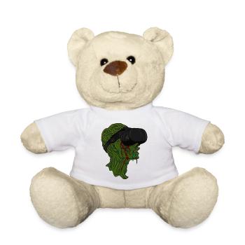 Zombie en réalité virtuelle - Nounours - blanc - Devant