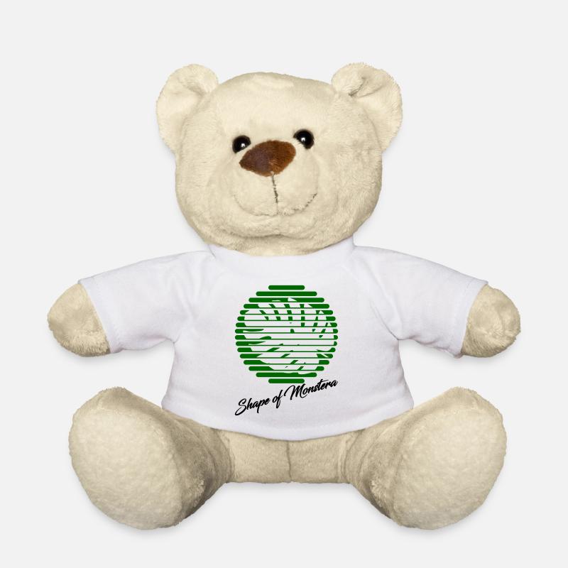 Monstera - Nounours - blanc