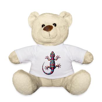 Gecko - Teddy Bear - white - Front