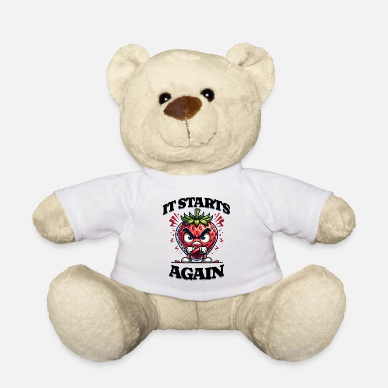 Es Beginnt Wieder: Periode, Menstruation, - Teddy - Weiß