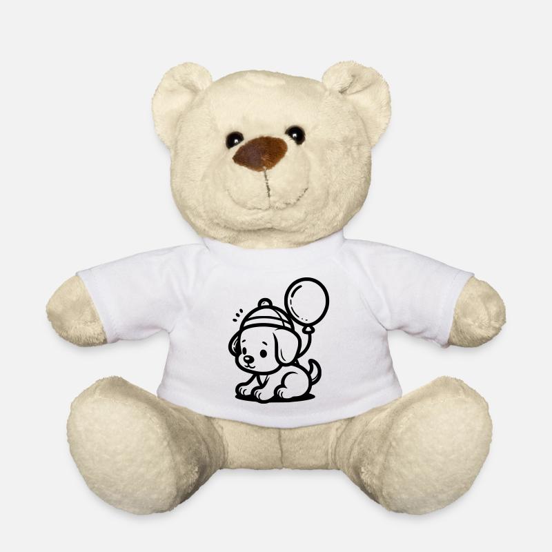 Puppy - Teddy Bear - white