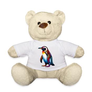 Penguin - Teddy Bear - white - Front