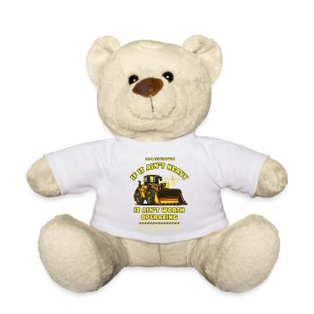 Power Work « Chargeuse sur pneus » - Nounours - blanc - Devant
