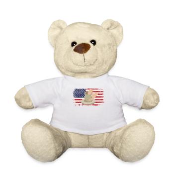 Pottery Ceramics Artist American - Teddy - Weiß - Vorne
