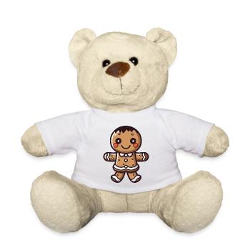 lebkuchen junge - Teddy - Weiß - Vorne