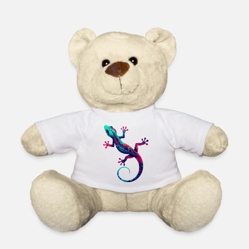 Gecko - Teddy - Weiß