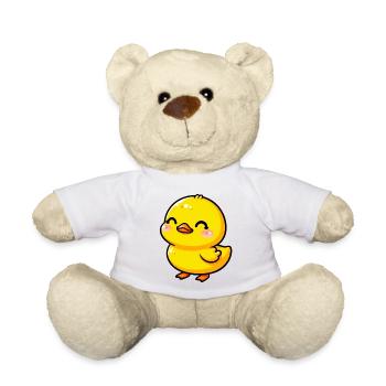 Duckling Duck Duck Duck - Teddy Bear - white - Front