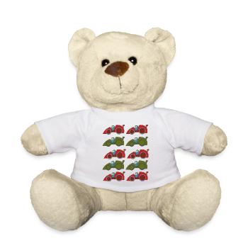 Course automobile 3 - Nounours - blanc - Devant