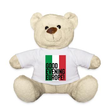 Eurovision Italie - Nounours - blanc - Devant