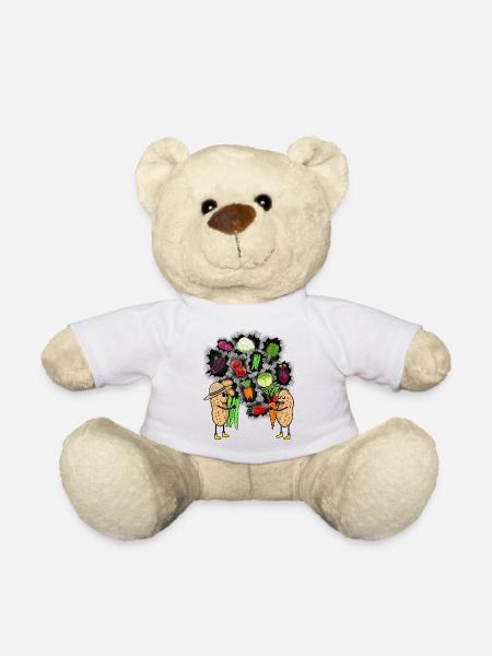 Erdnuss Erdnüsse Gemüse Garten Küche Vegatarisch - Teddy - Weiß