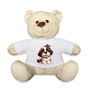 Sankt Bernhard 8 - Teddy - Weiß - Vorne