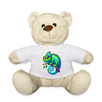 Chameleon - Teddy Bear - white - Front