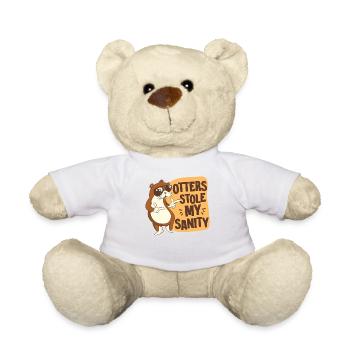 Otter Otters Stole My Sanity - Teddy - Weiß - Vorne