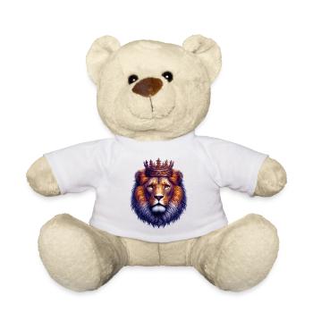 Lion - Teddy Bear - white - Front