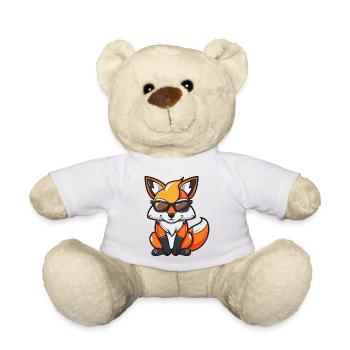 Bande dessinée Fox Cool - Nounours - blanc - Devant