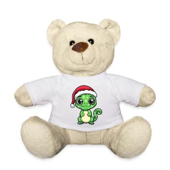 Noël paresseux - Nounours - blanc - Devant