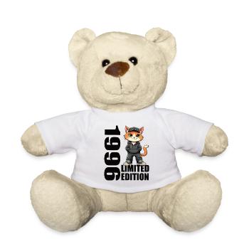 Limited Edition 1996 Birthday Born 1996 - Teddy Bear - white - Front
