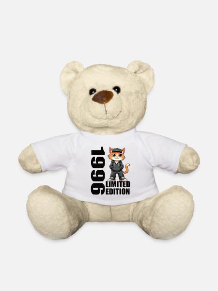 Limited Edition 1996 Geburtstag 1996 Geboren - Teddy - Weiß