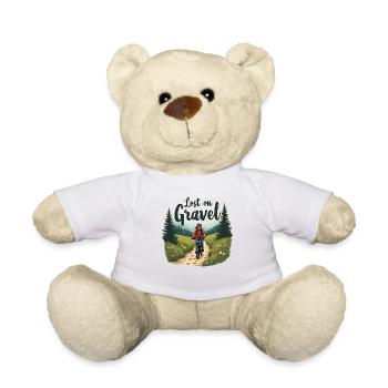 Lost on Gravel Gravel Bike Gravel Bikes - Teddy Bear - white - Front