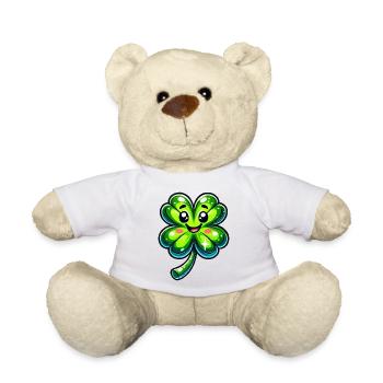 cloverleaf - Teddy Bear - white - Front