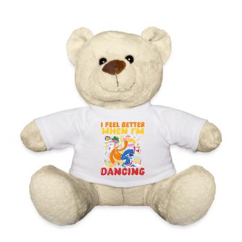 Feel The Rhythm: Das Perfekte Disco Party Dance - Teddy - Weiß - Vorne