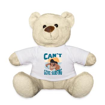 Strand und Surfen: Freiheit & Abenteuer - Teddy - Weiß - Vorne