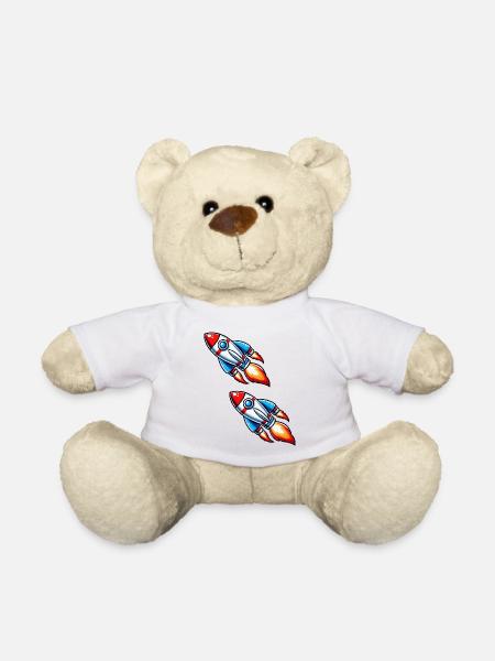 raketen - Teddy - Weiß